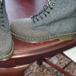 Dr. Marten or Doc Martens Moonstone Merino Wool Boots.  US size 10
